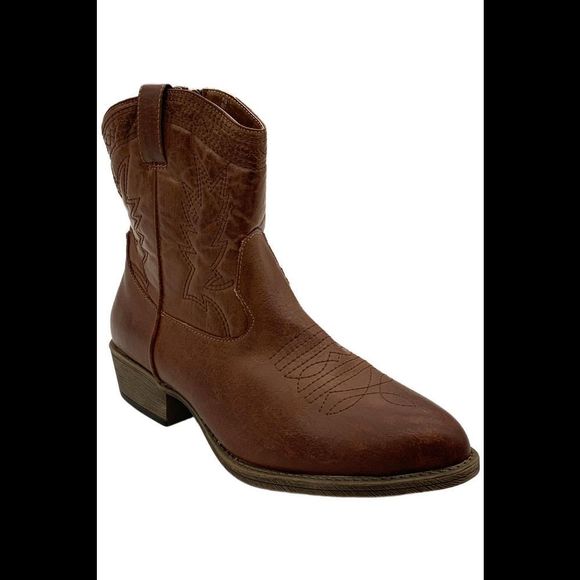 Coconuts by Matisse Women's Pistol Cowboy Boots Cognac - Medium - Picture 1 of 3